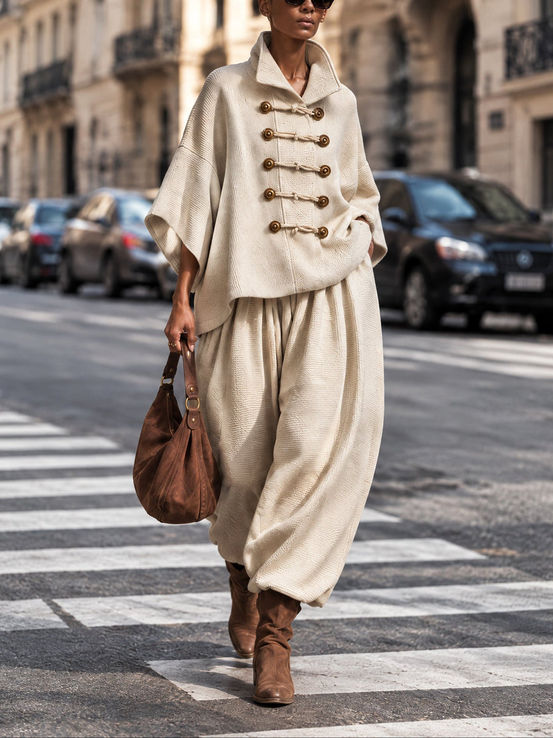 Gwenan - Soft-Touch Two-Piece Set