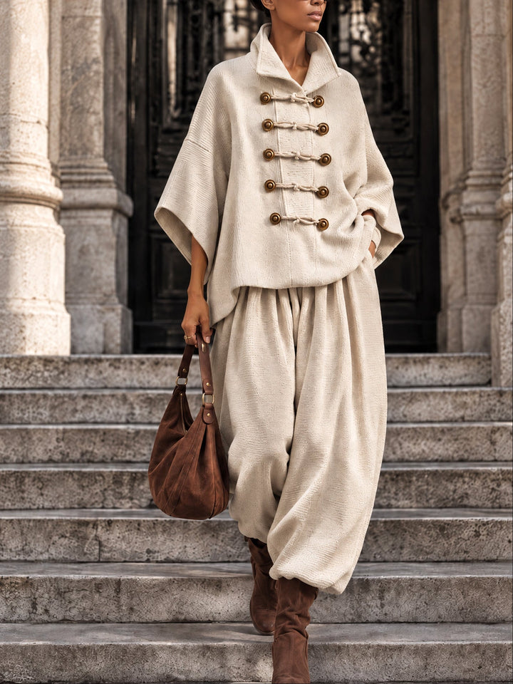 Gwenan - Soft-Touch Two-Piece Set