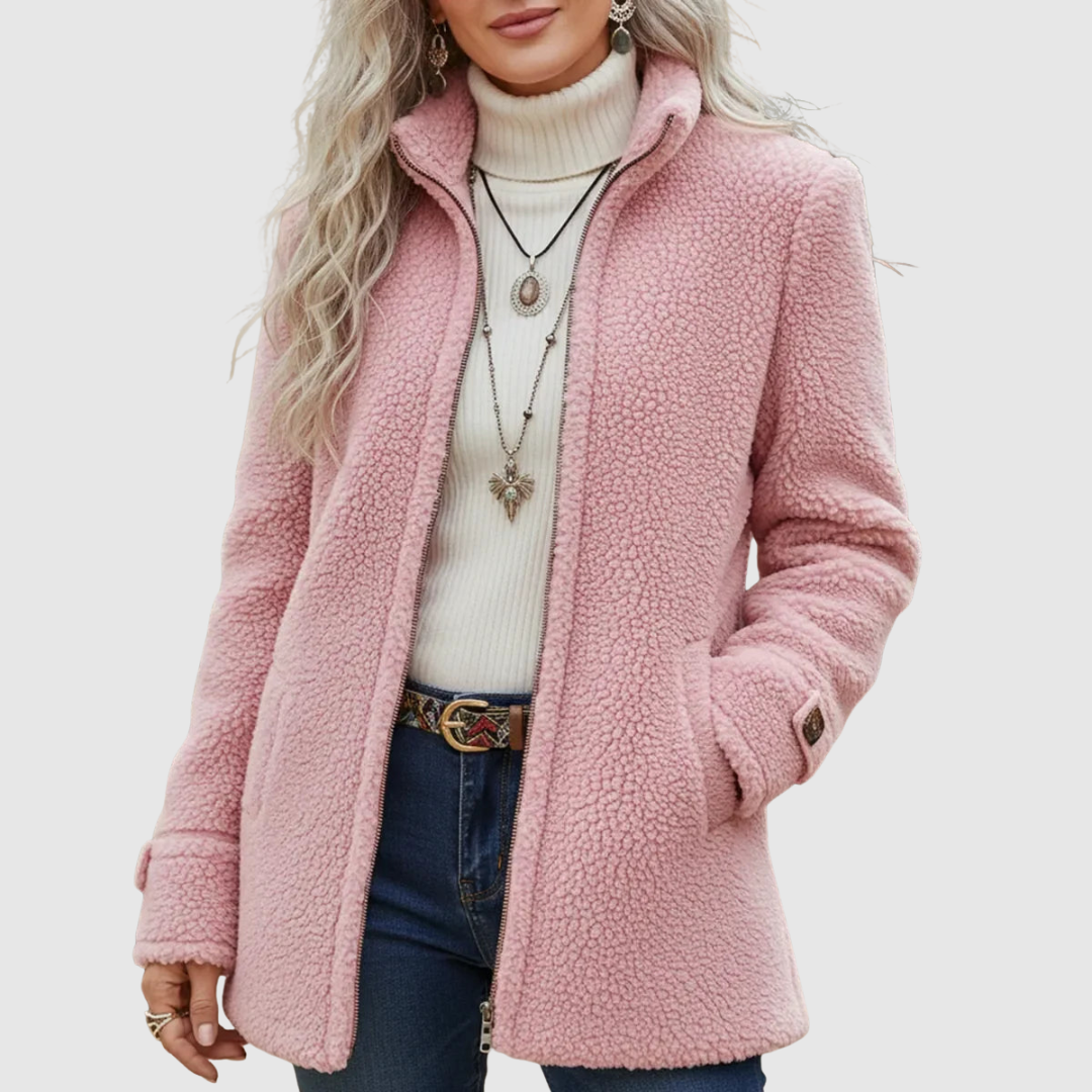 Haliah - Lightweight High-Collar Jacket