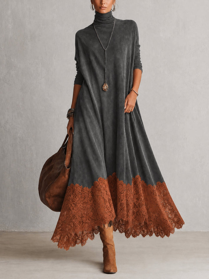 Lavina - Soft-Touch A-Line Maxi Dress