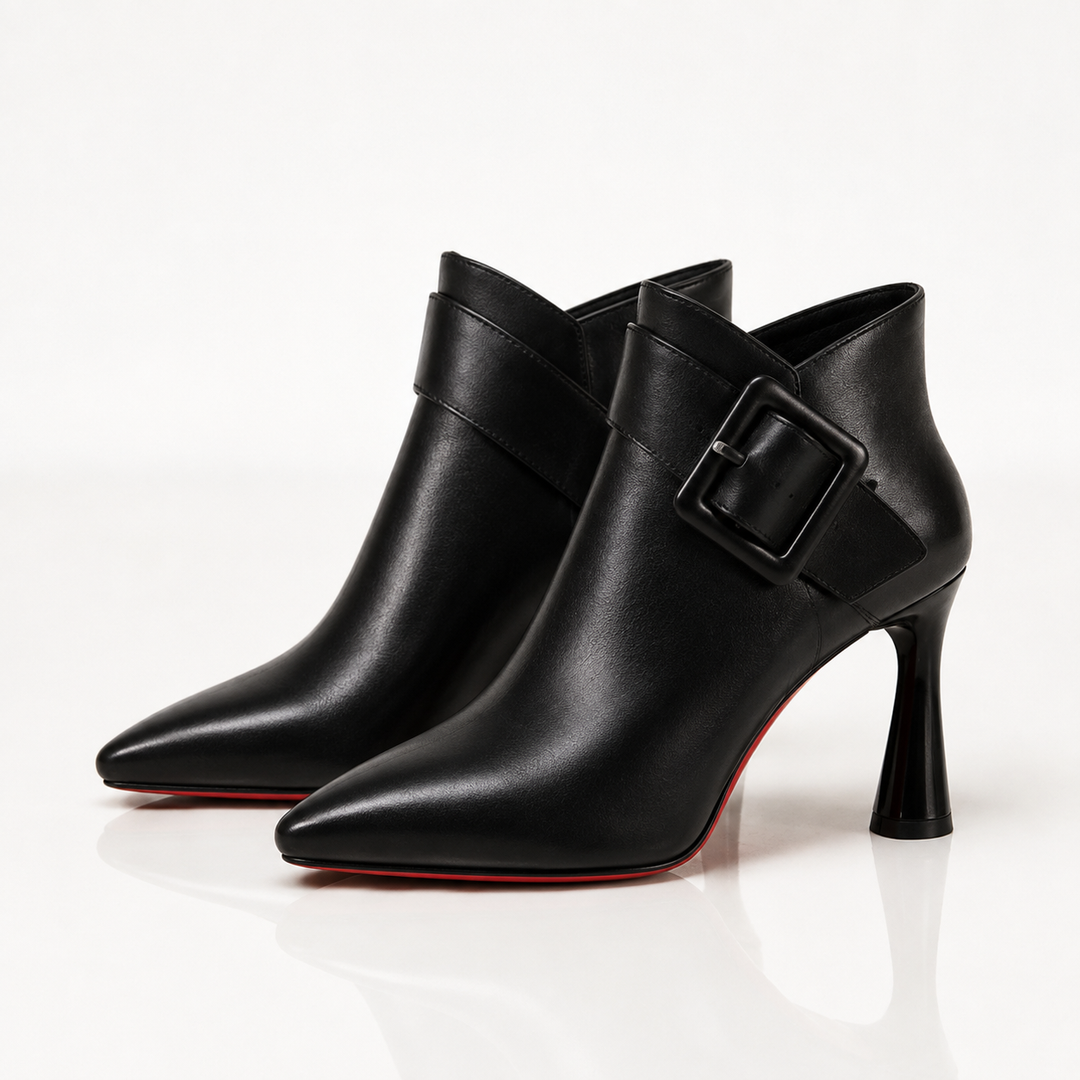Zelina - Sculpted Ankle Boots