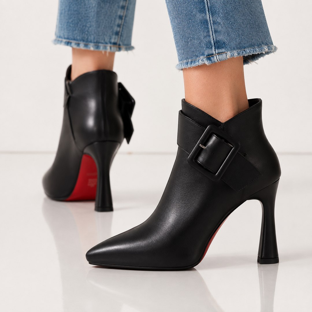 Zelina - Sculpted Ankle Boots