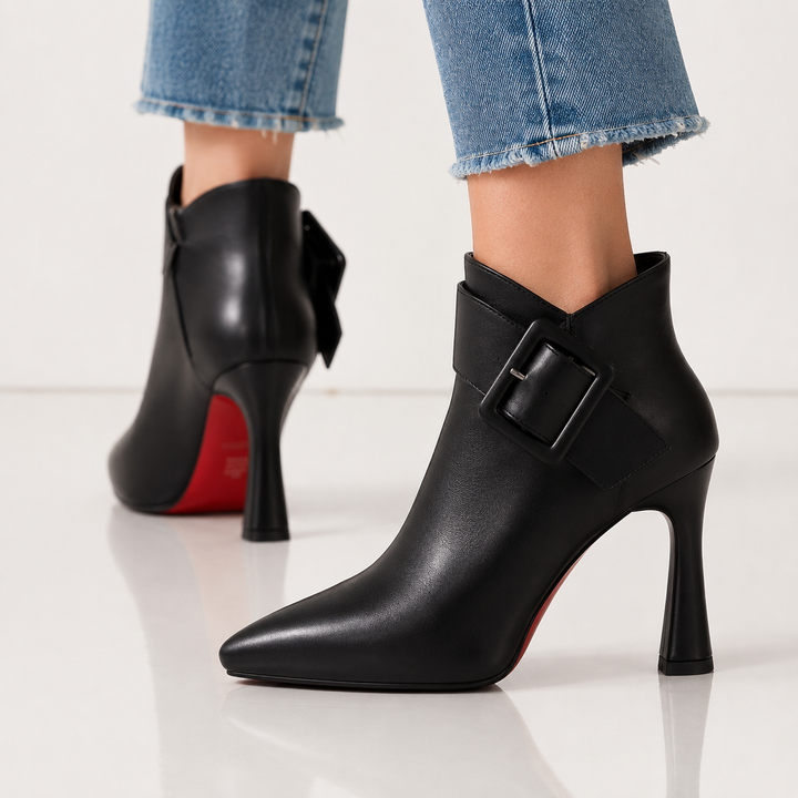 Zelina - Sculpted Ankle Boots
