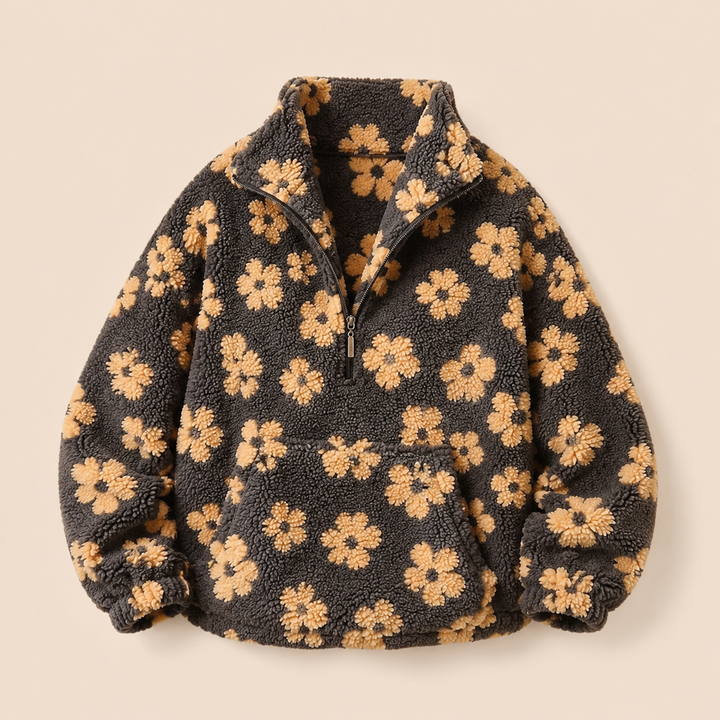 Ivelia - Soft-Touch Oversized Pullover