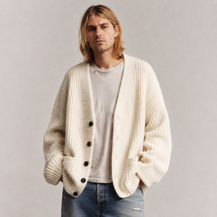 Ludo - Chunky Knit Button Front Cardigan