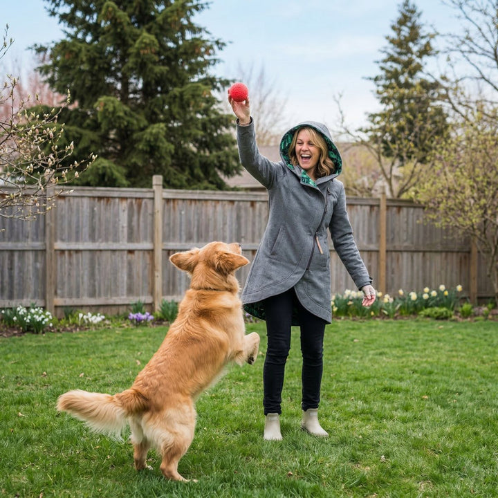 Malina - Soft-Touch Insulated Hooded Jacket