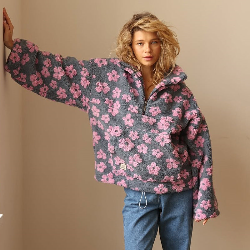 Ivelia - Soft-Touch Oversized Pullover