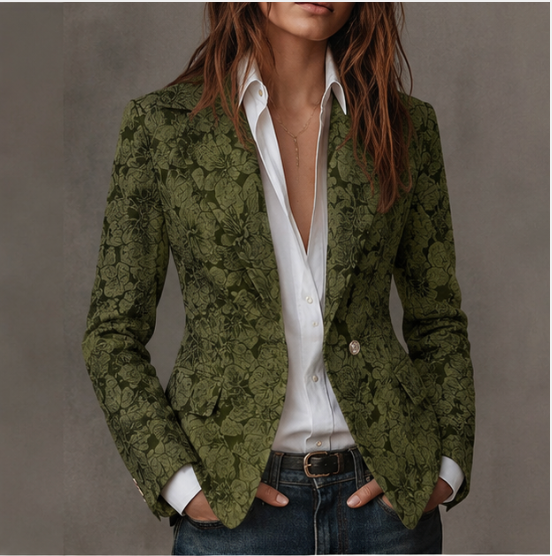 Norelia - Tailored Jacquard Blazer