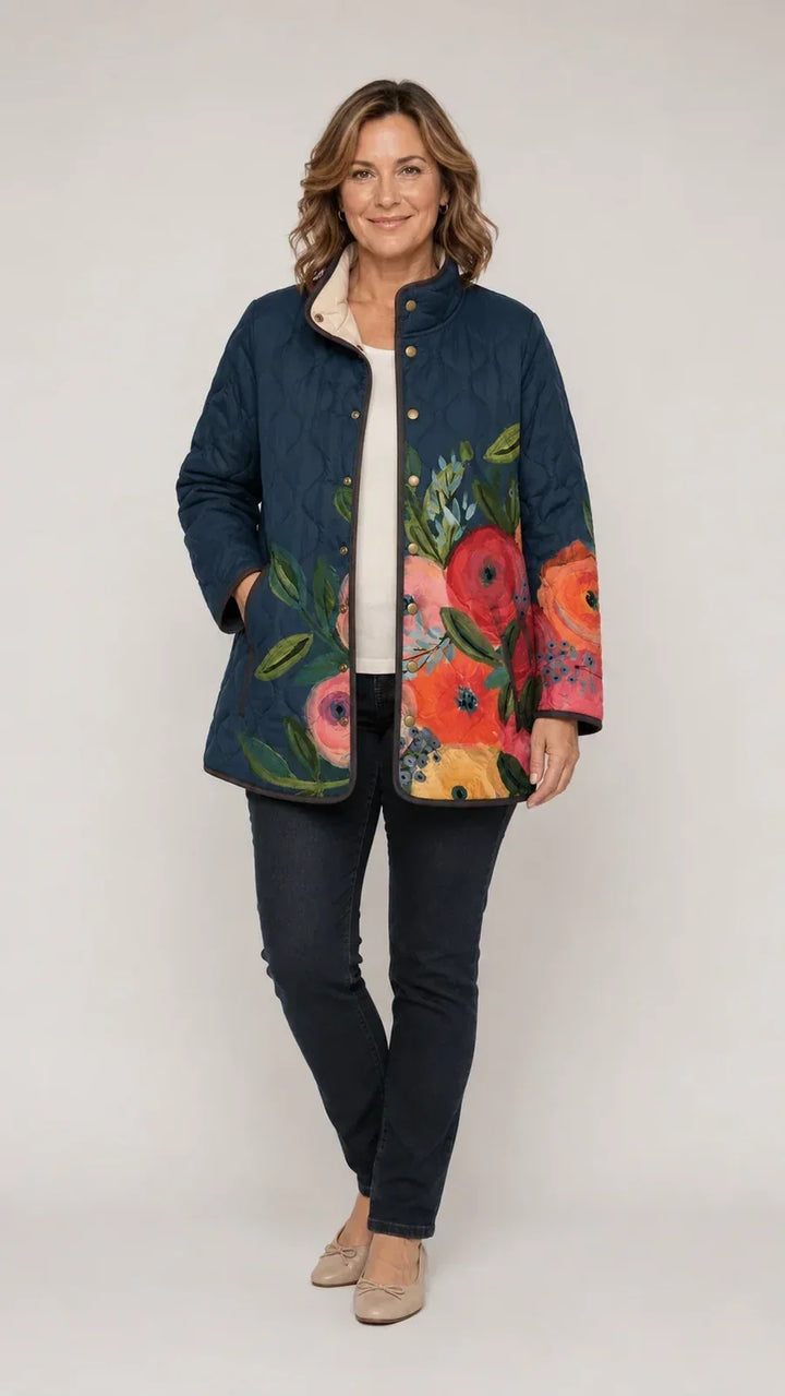 Valeska - Soft-Touch Quilted Jacket