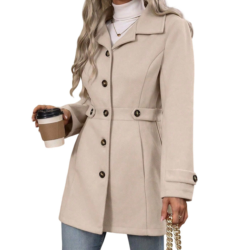 Adelma - Tailored Belted Coat