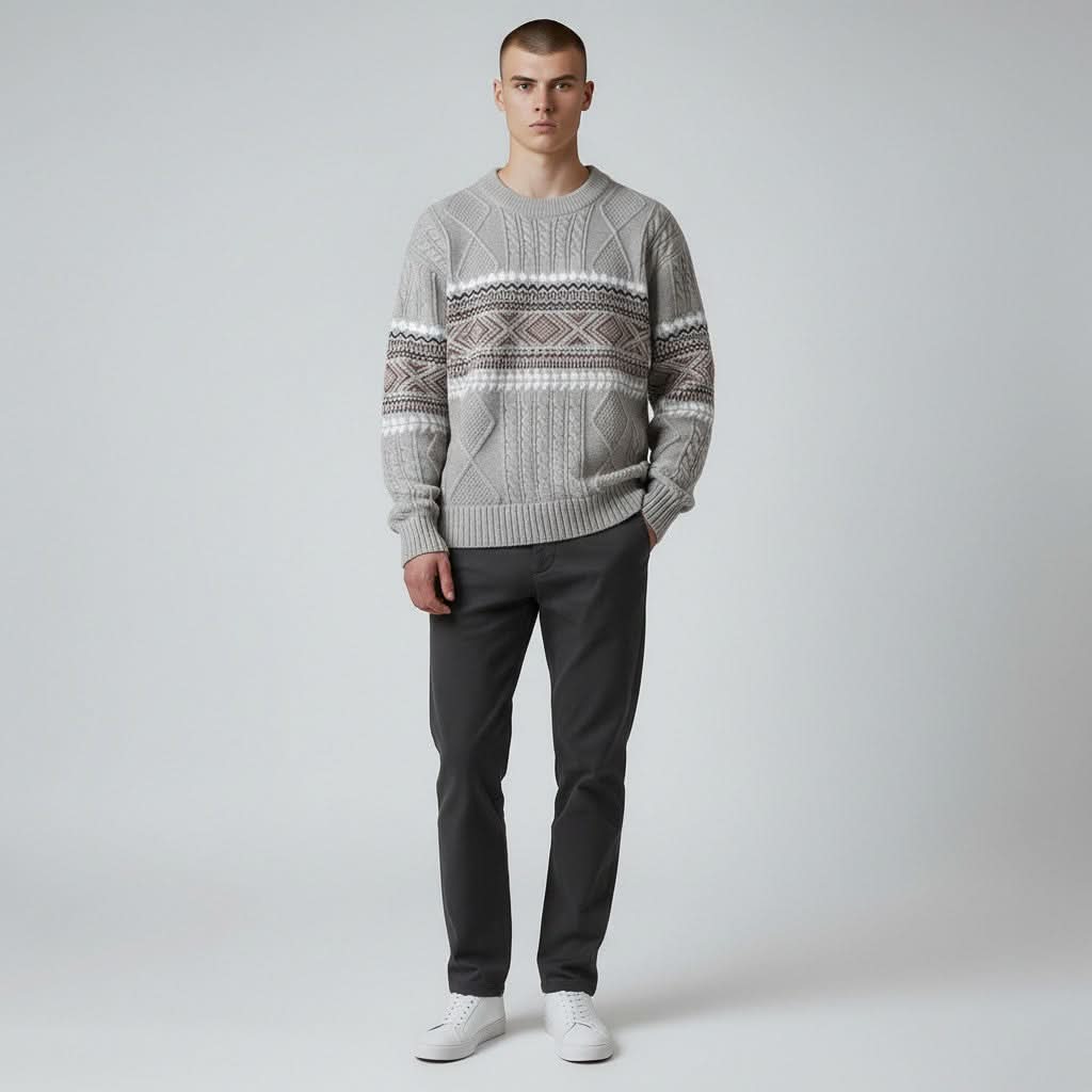 Gavon - Heavyweight Knit Jumper